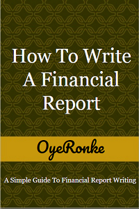 How To Write Financial Reports